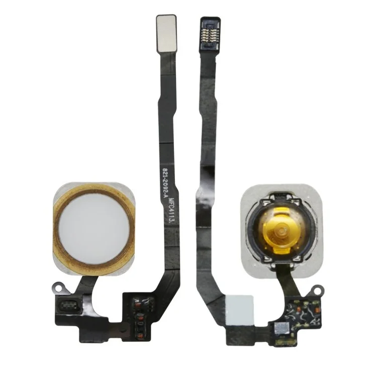Home Button Complete for Apple iPhone 5s 64GB Gold - Outer Plastic with Inner Flex
