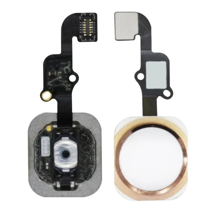 Home Button Complete for Apple iPhone 6s 64GB Rose Gold - Outer Plastic with Inner Flex