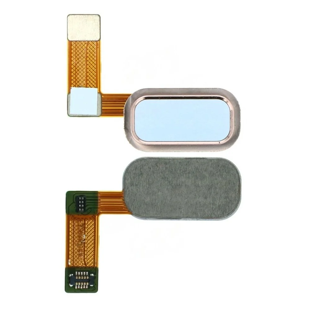 Home Button Complete for Asus ZenFone 4 Max ZC520KL Gold - Outer Plastic with Inner Flex
