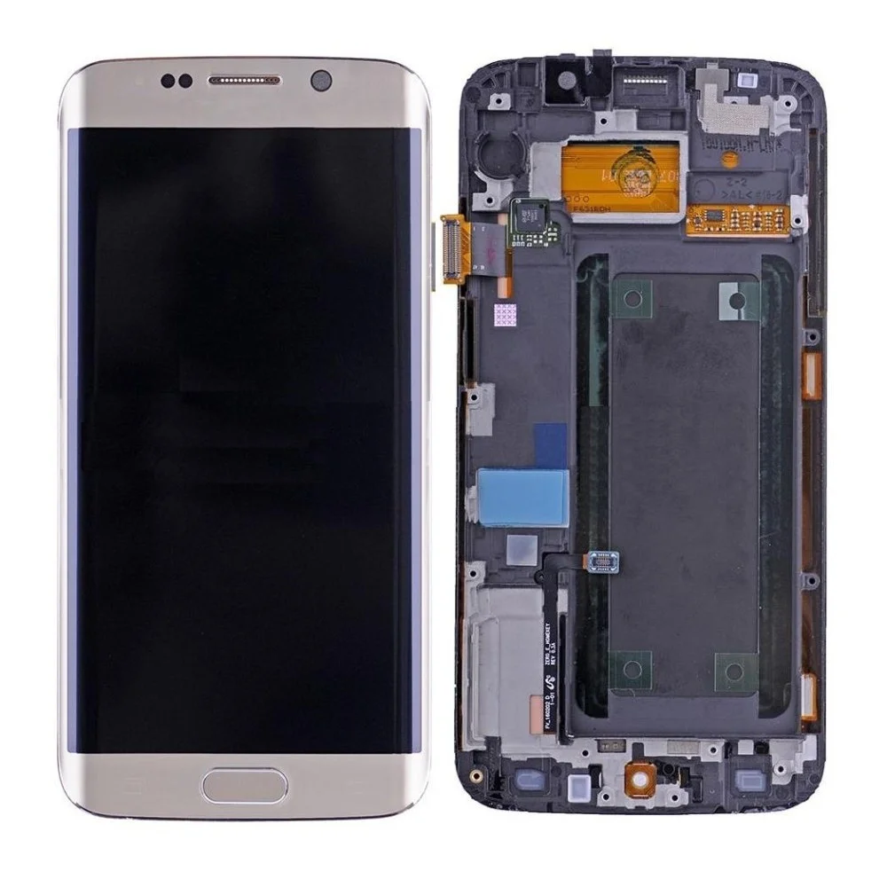 LCD with Touch Screen for Samsung Galaxy S6 Edge 128GB (display glass combo folder)
