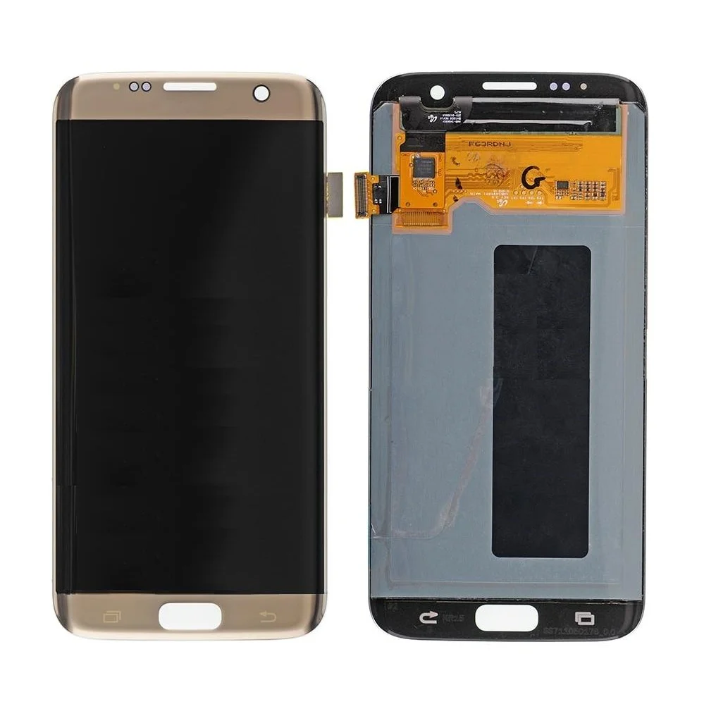LCD with Touch Screen for Samsung Galaxy S7 Edge (display glass combo folder)