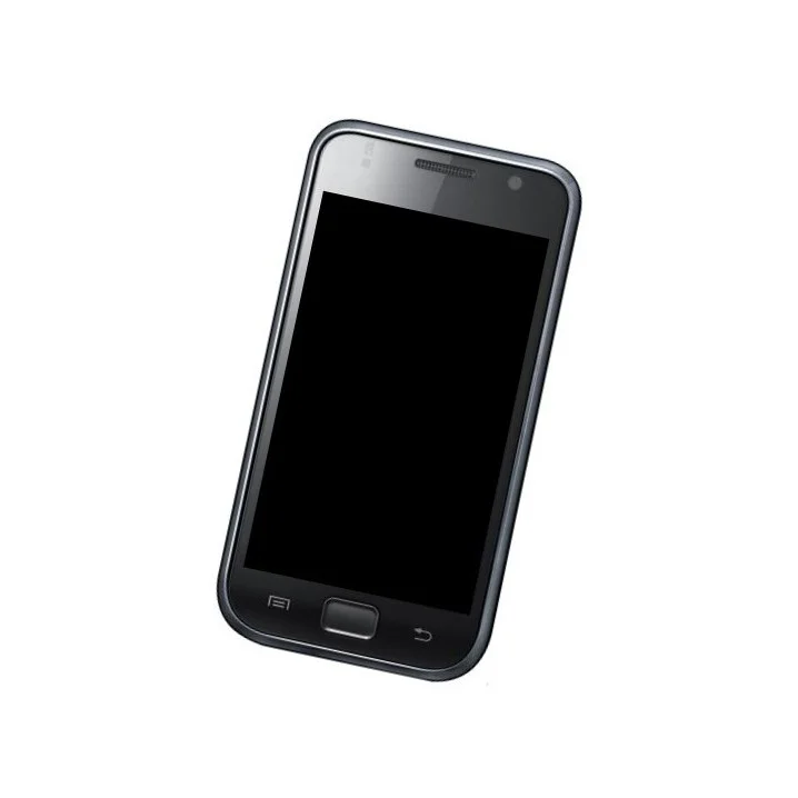 Home Button Complete for Samsung Galaxy S Plus i9001 Black - Outer Plastic with Inner Flex