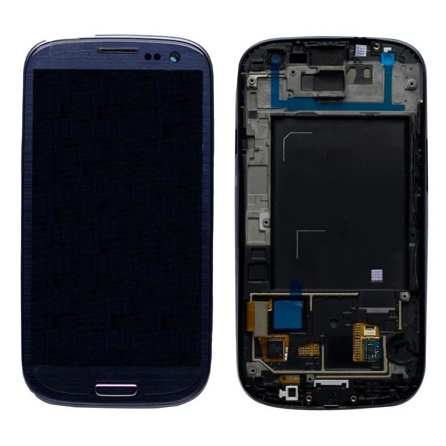LCD with Touch Screen for Samsung I9300 Galaxy S III (display glass combo folder)